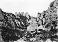 Montserrat Monastery Fine Art Print - Vintage Photograph