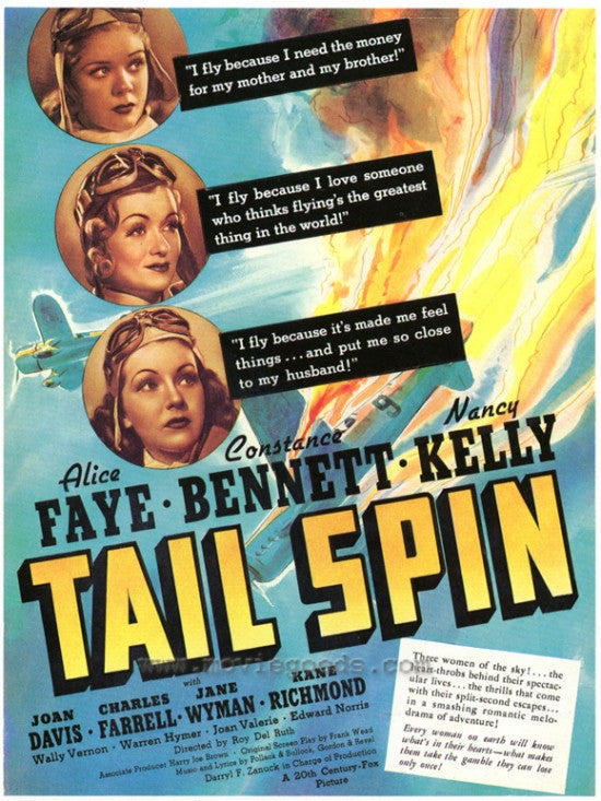Tail Spin Movie Poster Print (27x40) by Pop Culture Graphics