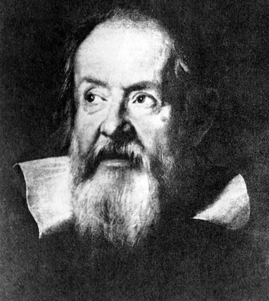 Galileo Galilei Historical Poster Print - Multiple Sizes Available