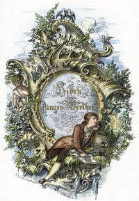 Goethe: Title Page to The Sorrows of Young Werther Fine Art Print