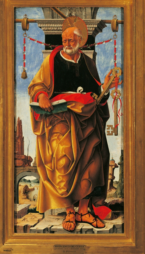Griffoni Polyptych St Peter Fine Art Print