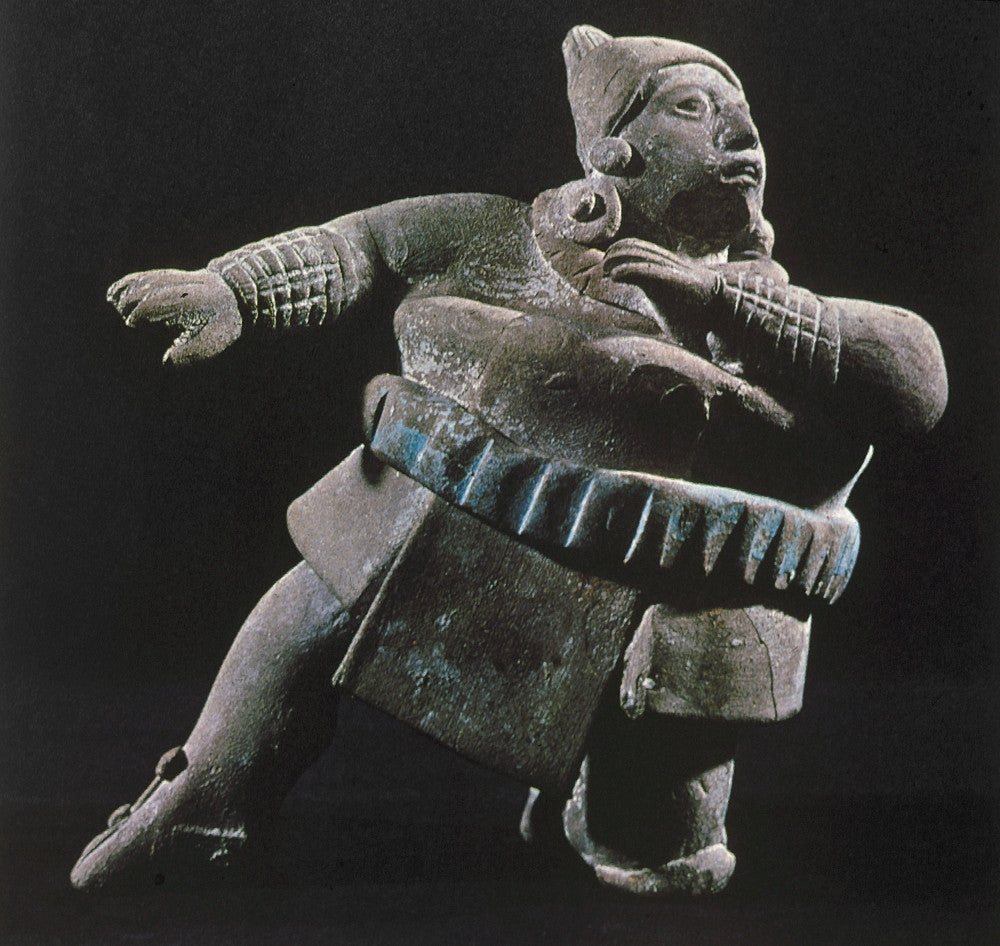 Mayan Athlete Ceramic Figure Print - 700-900 A.D. | Posterazzi