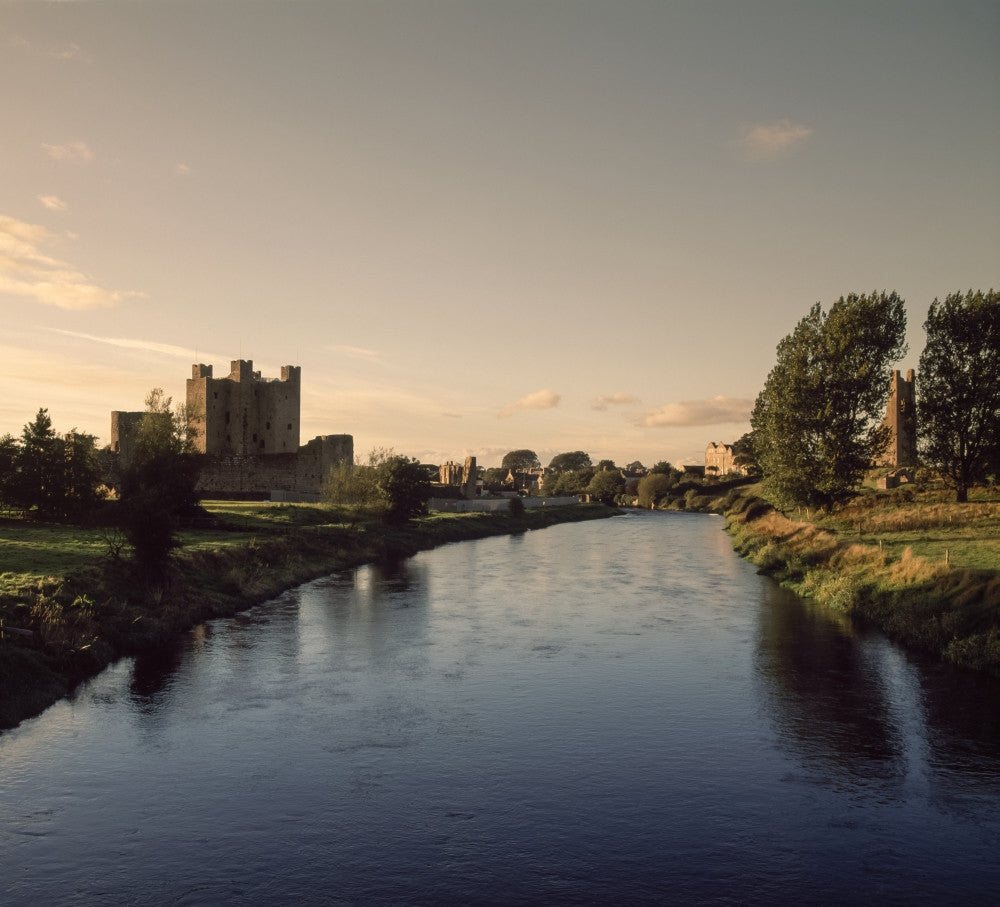 Trim Castle and the River Boyne Fine Art Print by The Irish Image Collection