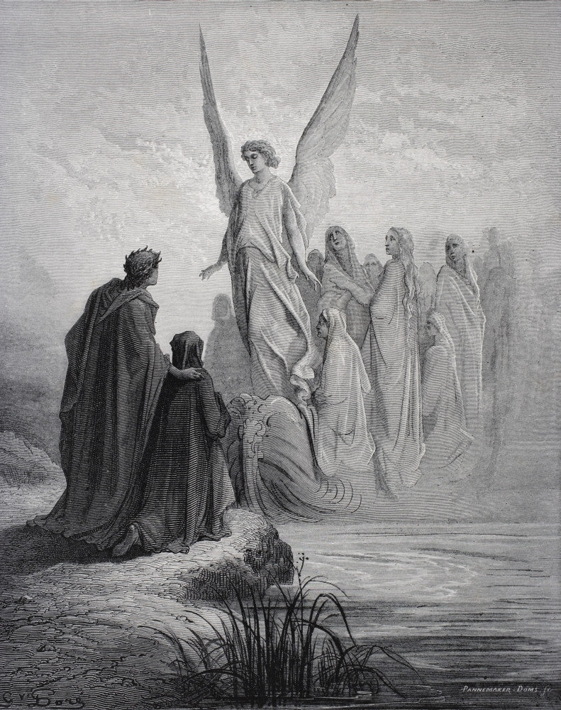 Gustave Doré Illustration for Purgatorio by Dante Alighieri - Fine Art Print
