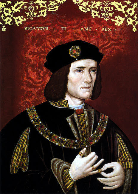 Vintage Portrait of King Richard III of England Fine Art Print by John Parrot