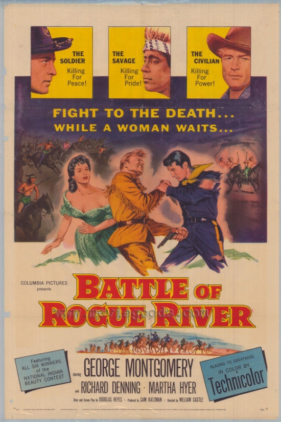 Battle of Rogue River Movie Poster (11x17) | Posterazzi