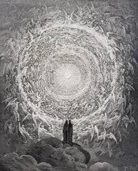 Gustave Dore Illustration for Paradiso - Canto XXXI Fine Art Print (8x10)