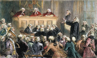 John Peter Zenger Trial Fine Art Print - 19th Century Engraving