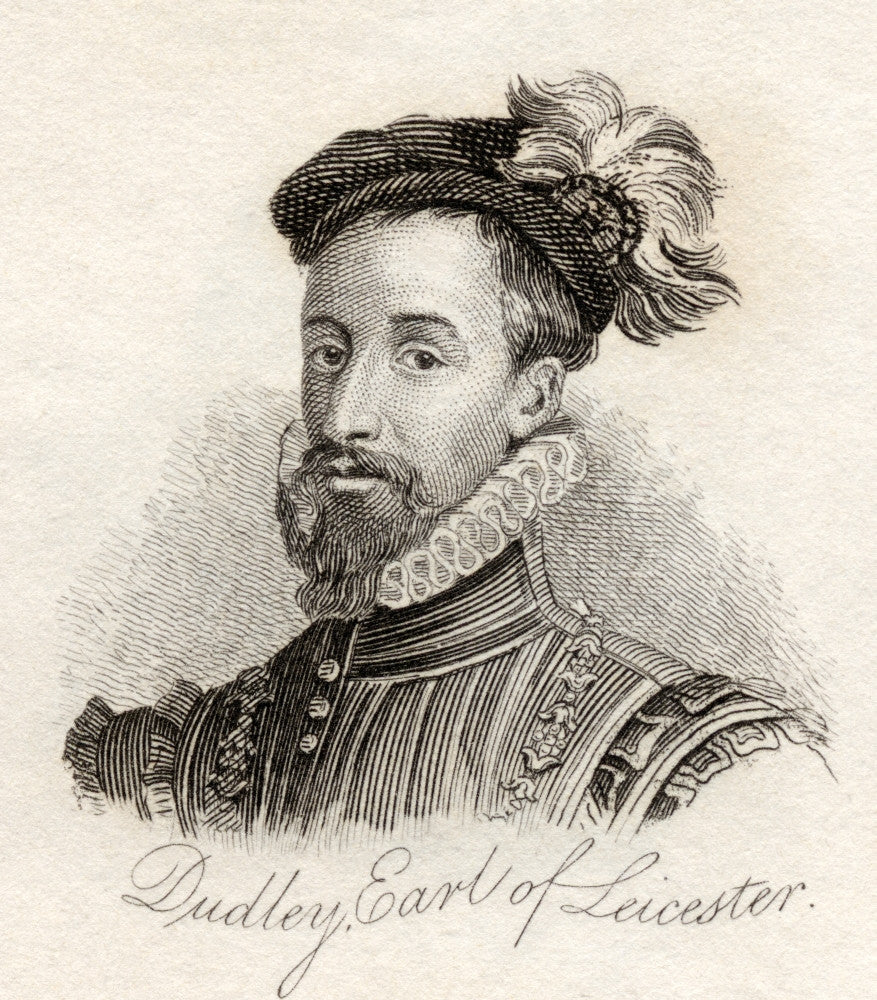 Robert Dudley, Earl of Leicester Historical Fine Art Print