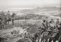 A Reconnaissance in Force with General French's Cavalry Fine Art Print - Second Boer War