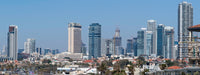 View of Skylines, Tel Aviv, Israel Fine Art Print by Panoramic Images