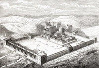 Restored Second Temple Print by Ken Welsh | Fine Art Poster