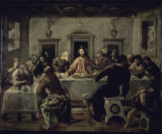 The Last Supper Fine Art Print by El Greco - Multiple Sizes Available
