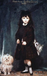 The Artist's Daughter Fine Art Print by Emile Auguste Carolus-Duran