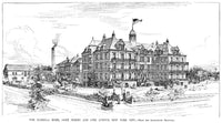 New York Isabella Home 1888 Engraving Fine Art Print by Granger Collection