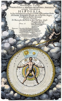 Fludd: Title Page of Utriusque Cosmi Fine Art Print (1617)