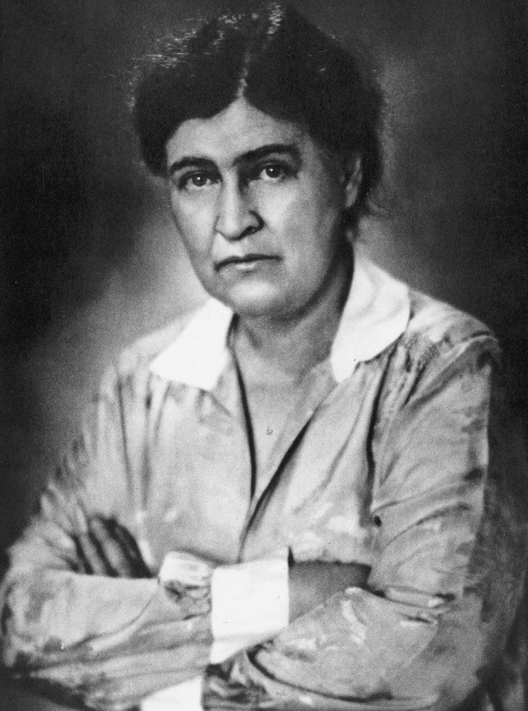 Willa Cather 1920s Portrait Fine Art Print by Nickolas Muray