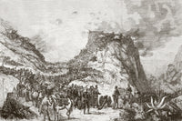 The Capture of the Abyssinian Fortress of Magdala Fine Art Print