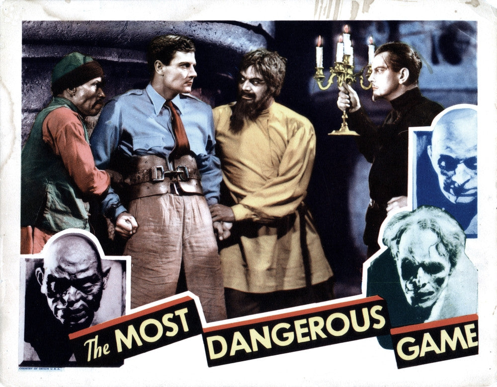 The Most Dangerous Game Movie Poster Fine Art Print