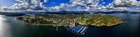 Aerial View of Coeur d'Alene, Idaho Fine Art Print by Panoramic Images
