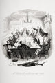 Mr. Pickwick Addresses The Club Fine Art Print by Robert Seymour