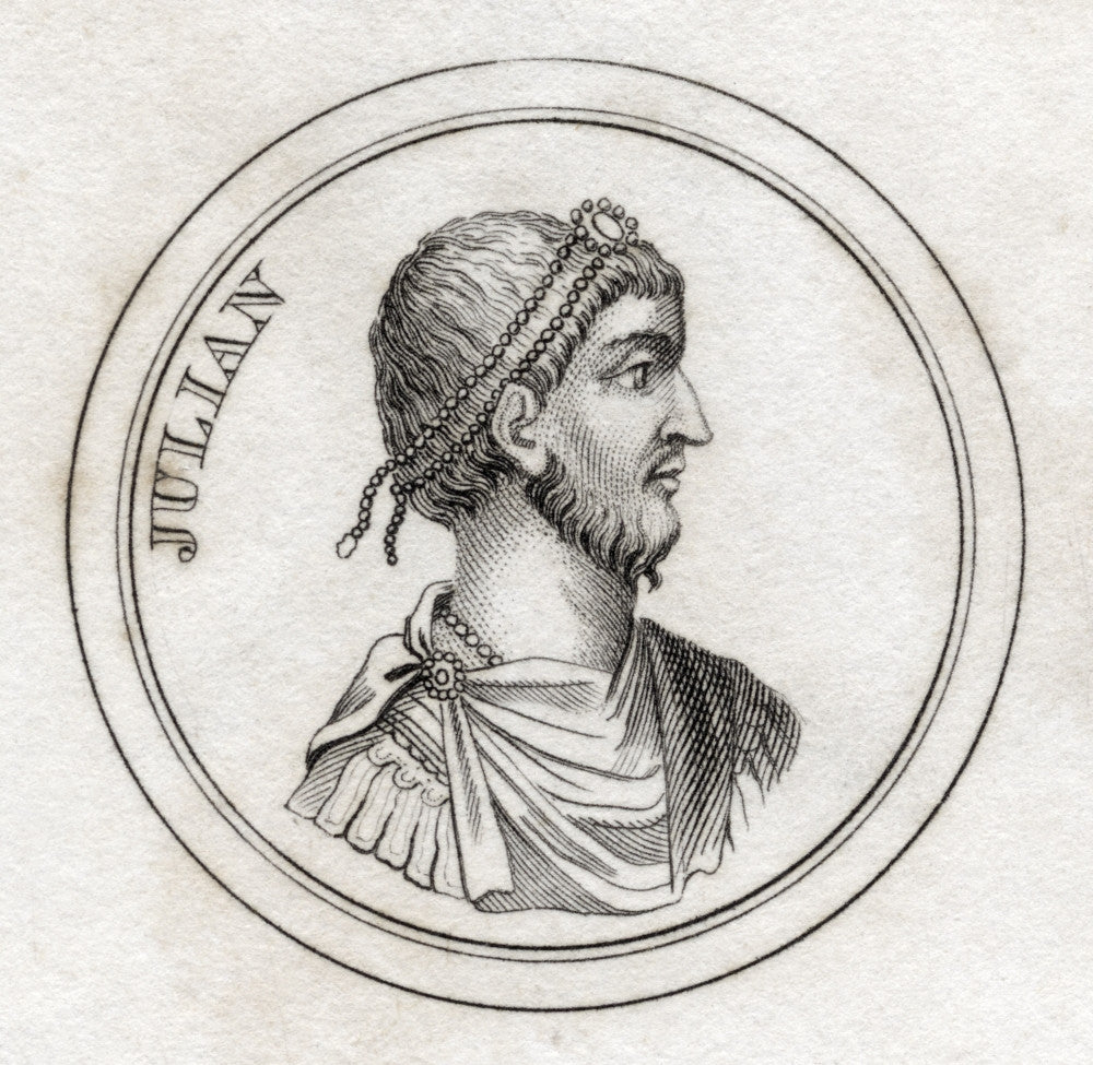 Julian The Apostate Fine Art Print - Roman Emperor A.D. 331-363