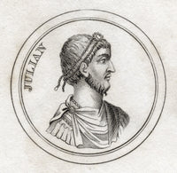 Julian The Apostate Fine Art Print - Roman Emperor A.D. 331-363