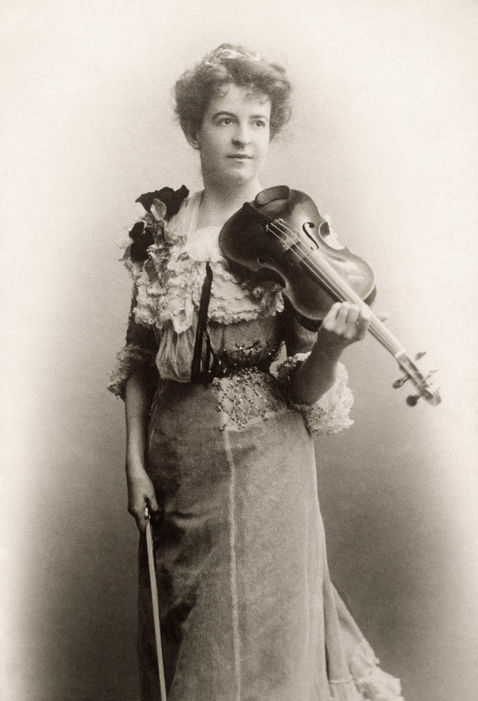 Maud Powell American Violinist Fine Art Print by Granger Collection