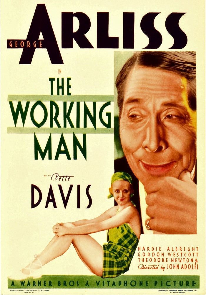 The Working Man Fine Art Print - George Arliss & Bette Davis