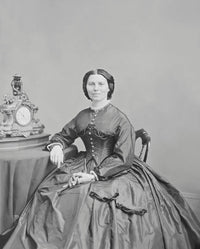 Portrait of Miss Clara Barton, Circa 1866 Fine Art Print by Stocktrek Images