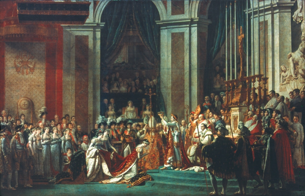 Coronation of Napoleon I Fine Art Print by Jacques Louis David