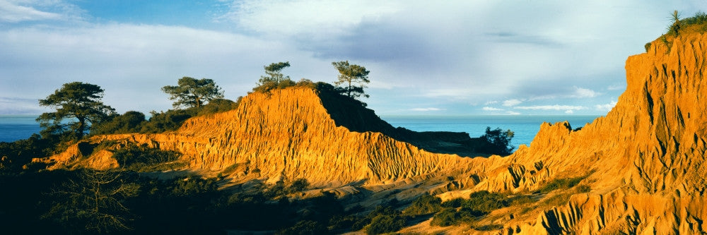Rock Formations at Torrey Pines State Natural Reserve Fine Art Print
