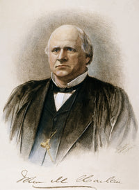 John Marshall Harlan Color Etching Fine Art Print by Max Rosenthal