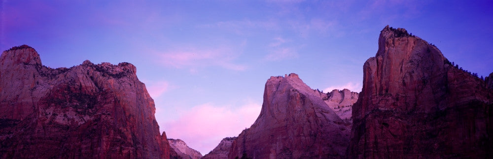 Court of Patriarchs Rock Formations Fine Art Print - Zion National Park