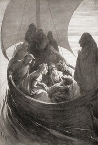 The Death of King Arthur Fine Art Print by Ken Welsh