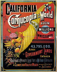 Late 19th Century Land Company Poster Print by Granger Collection