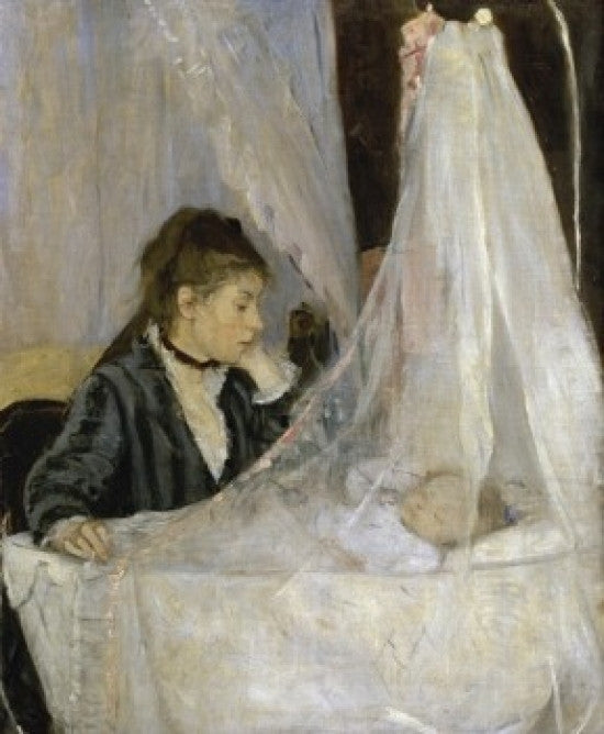 The Cradle Fine Art Print by Berthe Morisot - Musee d'Orsay