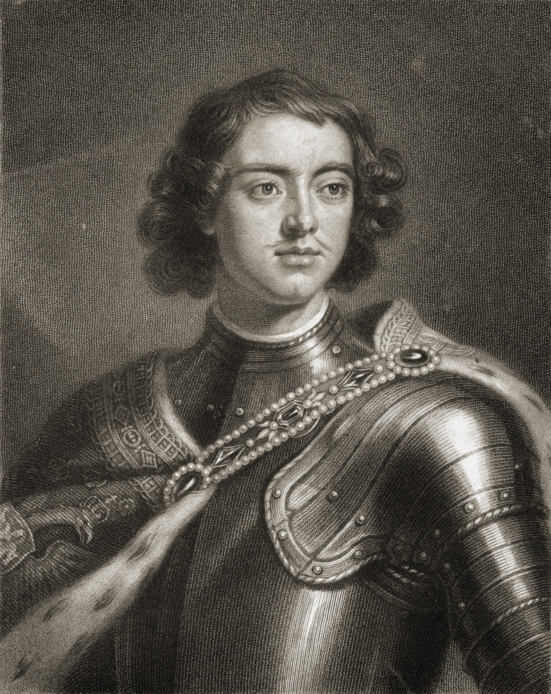 Peter the Great Fine Art Print - Tsar of Russia (13x17, 26x34)