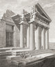 Cutaway of the North Eastern Corner of the Parthenon by Ken Welsh