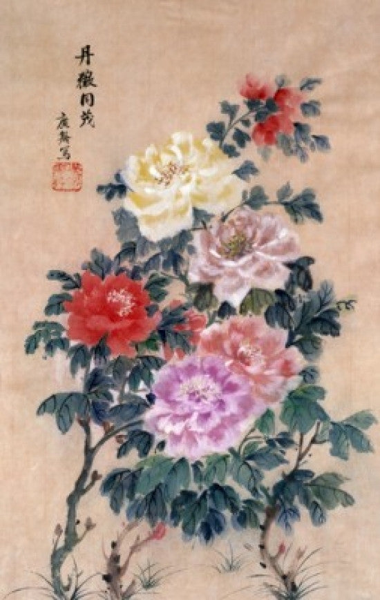 The World Of Flowers Fine Art Print by Ku Kwang-Ling