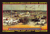 Sells Brothers Circus Vintage Poster Print - Everything at Once