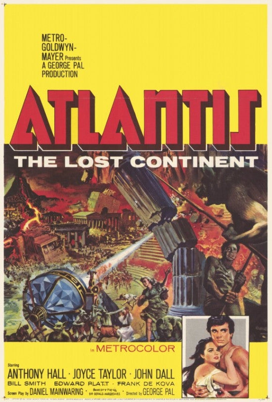 Atlantis, The Lost Continent Movie Poster Print (27x40)