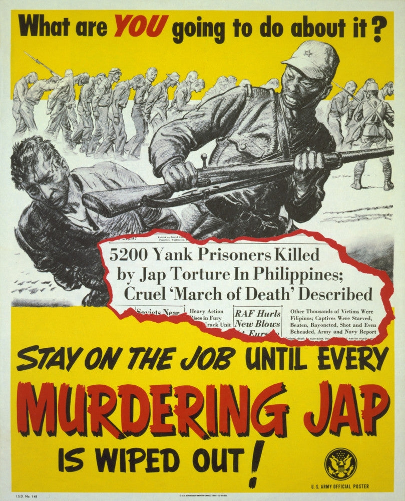 U.S. World War 2 Propaganda Poster on POW Treatment