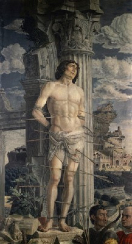 St. Sebastian Fine Art Print by Andrea Mantegna | Posterazzi