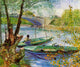 Fishing in Spring Fine Art Print - Various Sizes Available