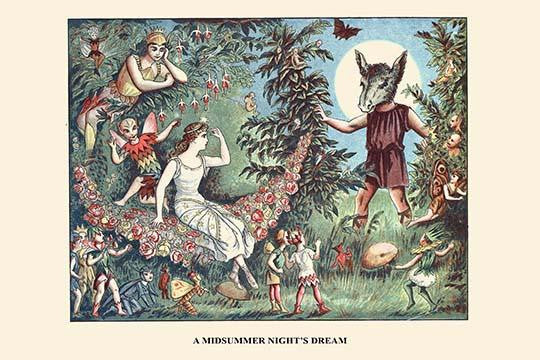 A Midsummer's Night's Dream Fine Art Print by H. Sidney