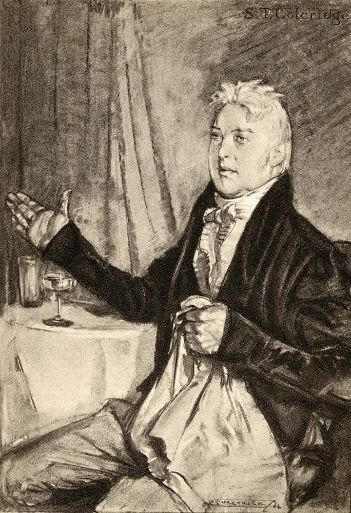 Samuel Taylor Coleridge Fine Art Print from A.S. Hartrick