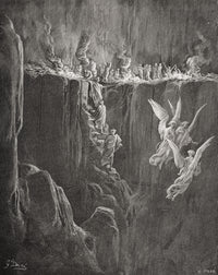 Gustave Doré's Purgatorio Illustration - Canto XXV Print