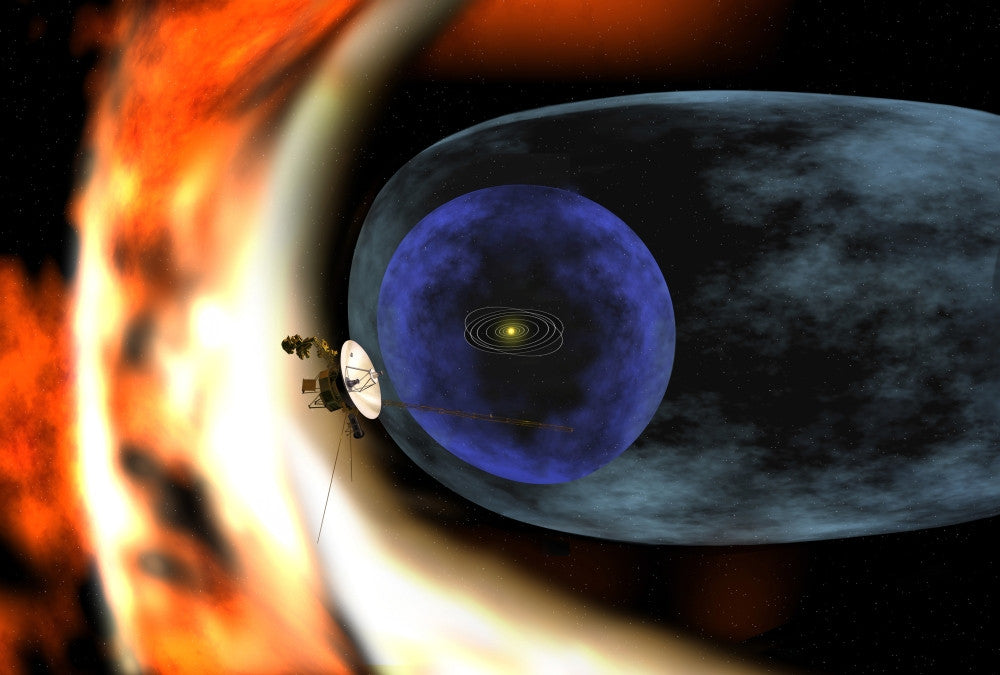 Voyager 2 Spacecraft in the Heliopause Fine Art Print