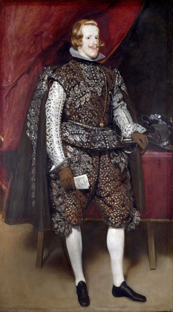 Philip IV of Spain Fine Art Print by Diego Velazquez